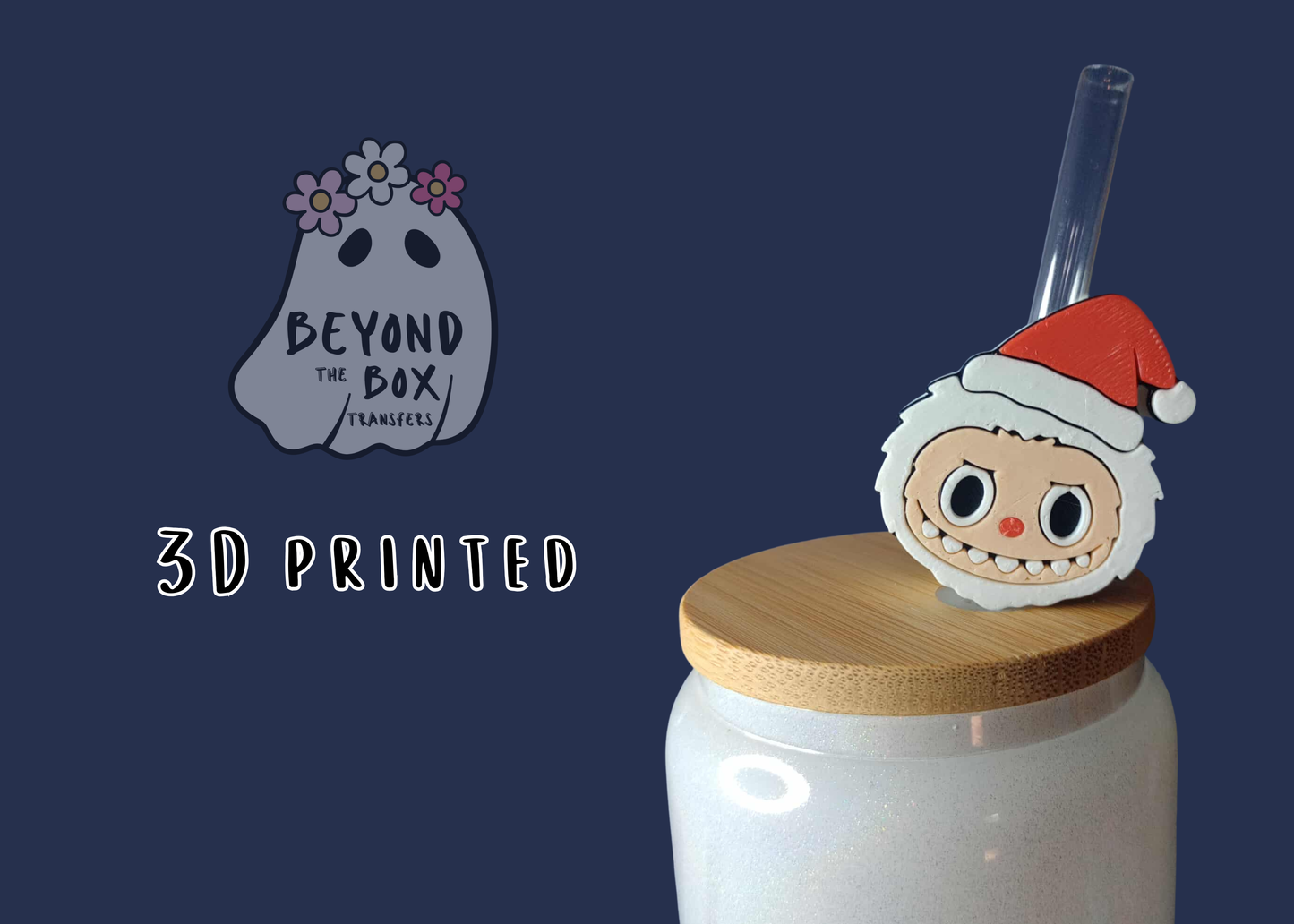 3D printed Straw Topper