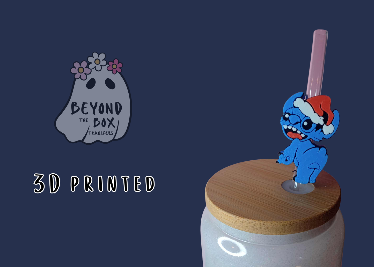 3D printed Straw Topper