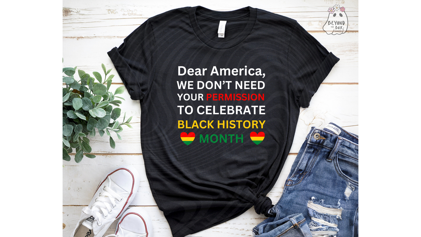 Black History Ready to Press DTF Transfer