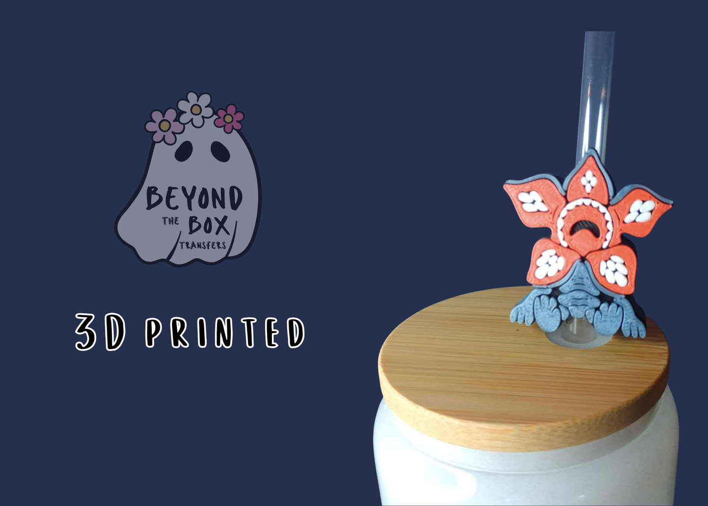 3D printed Straw Topper