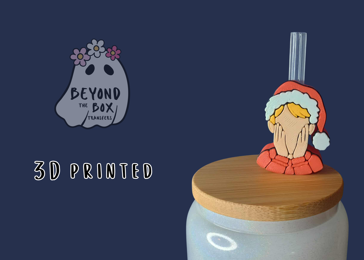 3D printed Straw Topper