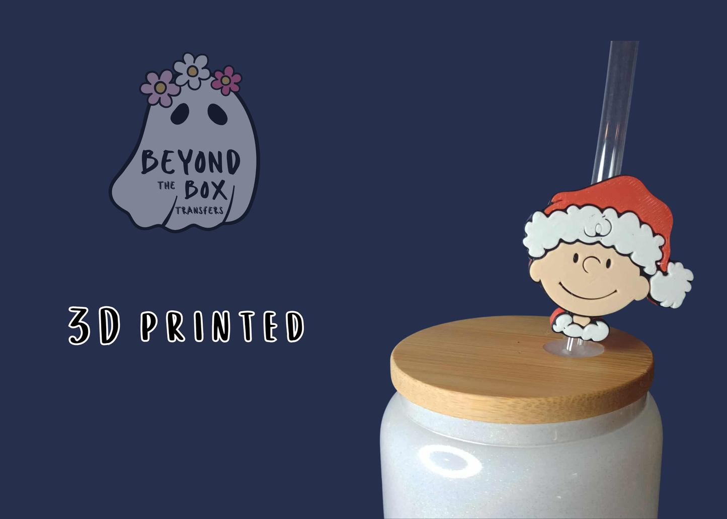 3D printed Straw Topper