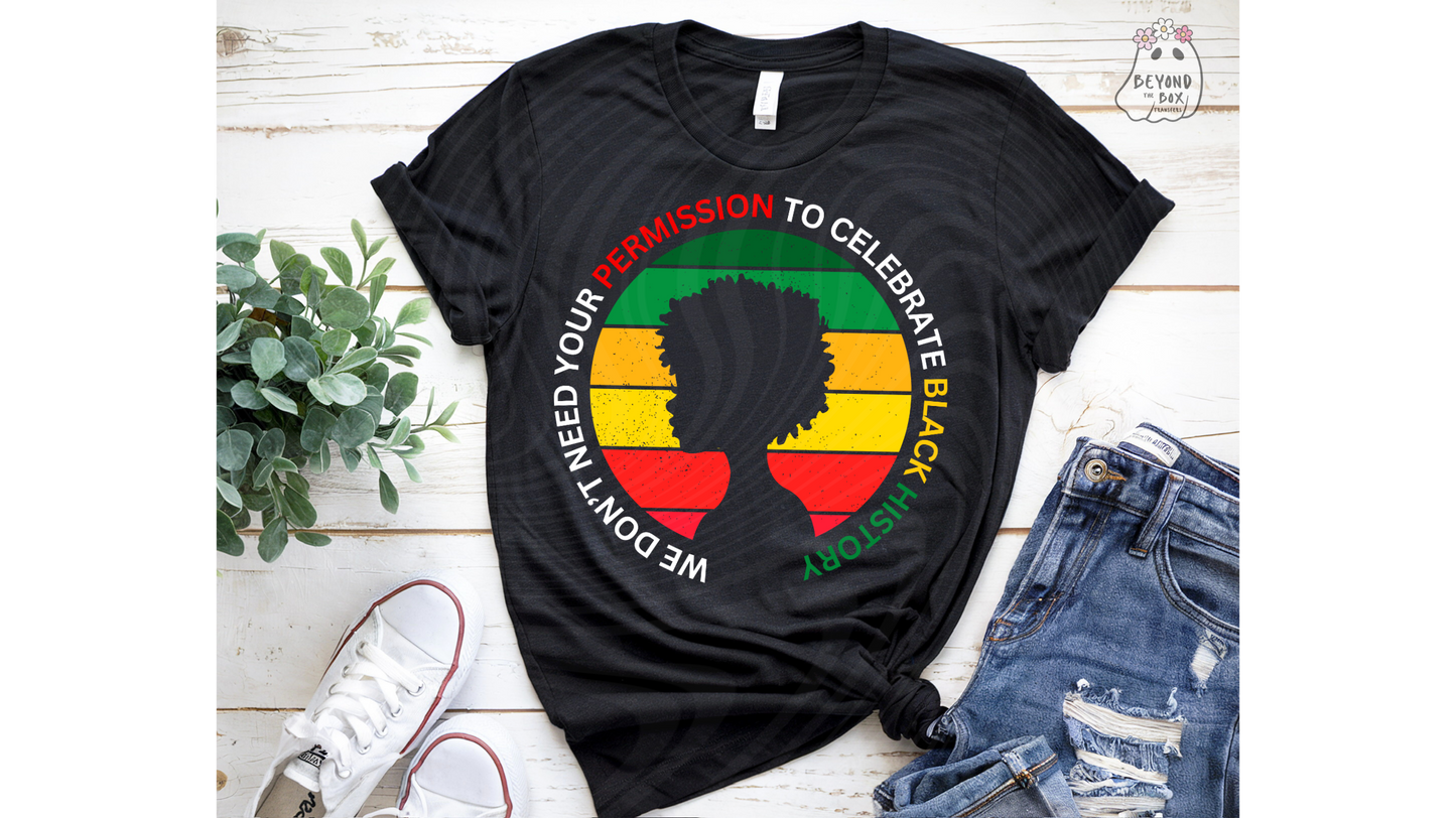Black History Ready to Press DTF Transfer
