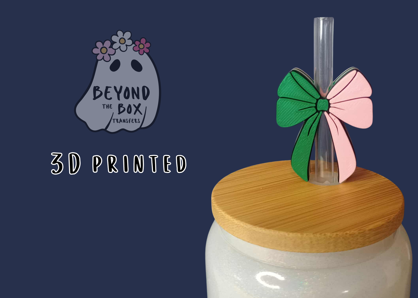 3D printed Straw Topper