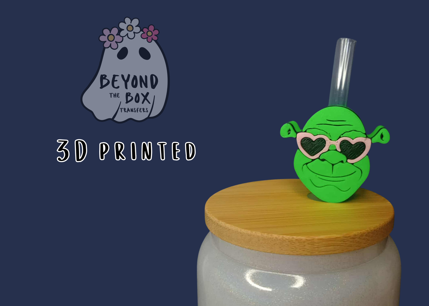 3D printed Straw Topper