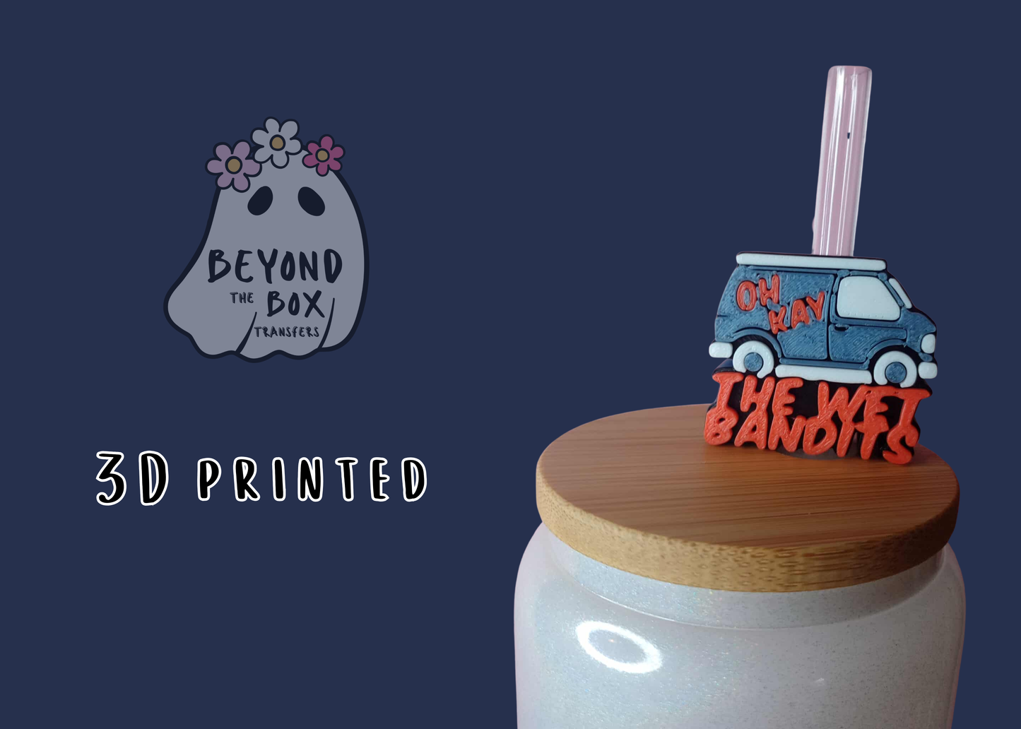 3D printed Straw Topper