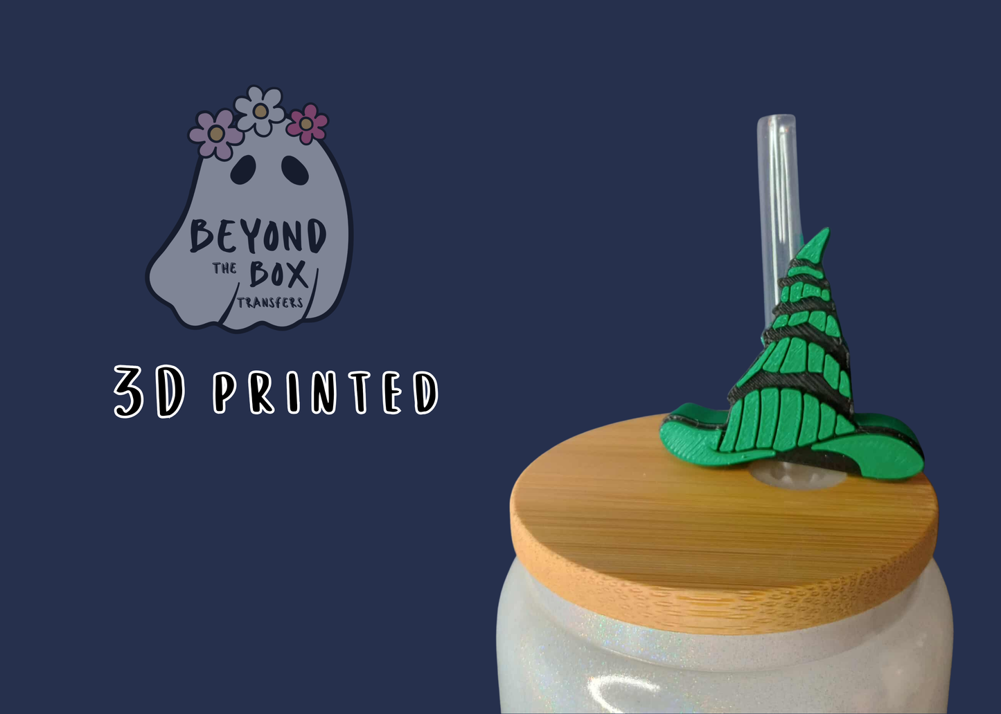 3D printed Straw Topper