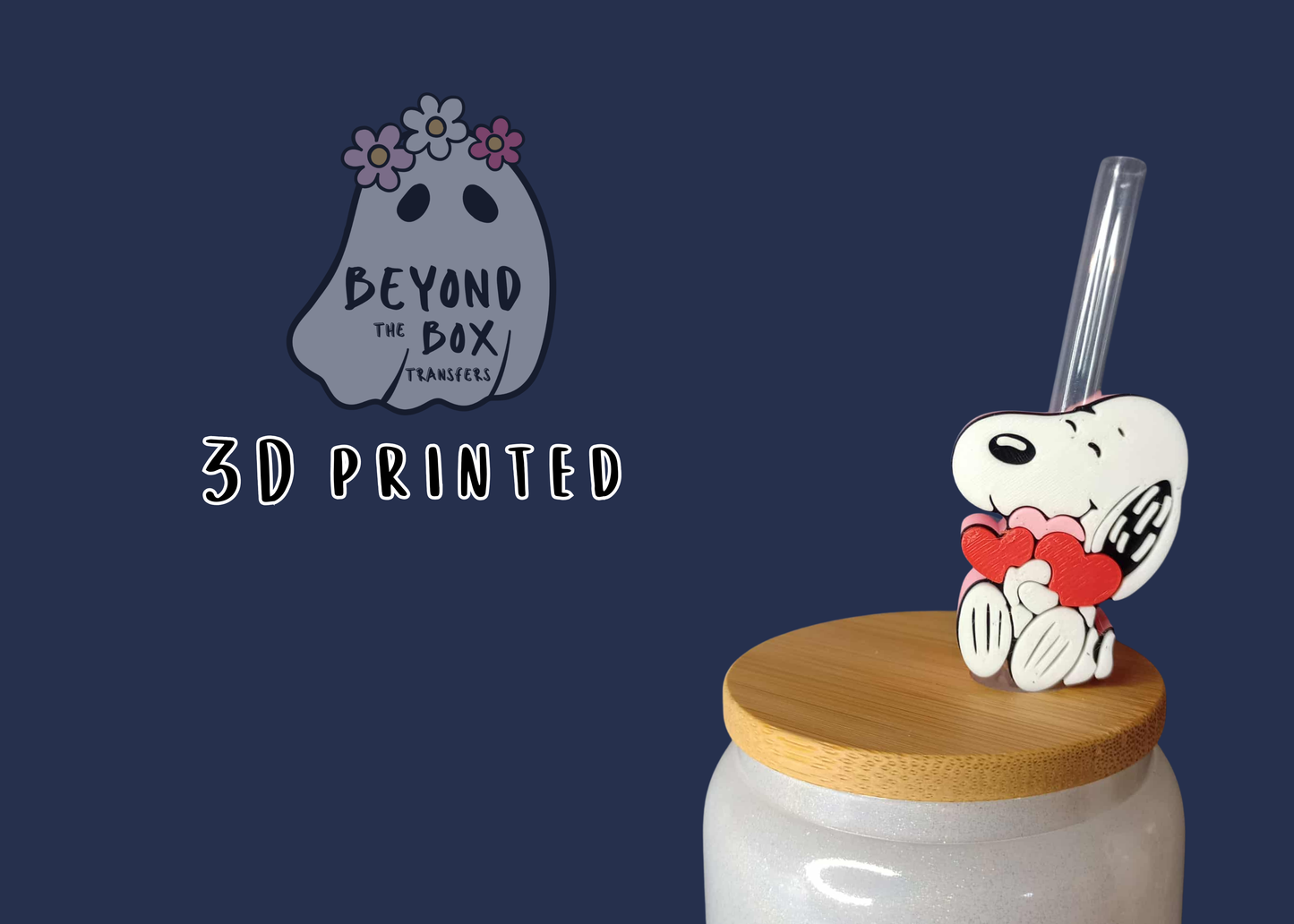 3D printed Straw Topper