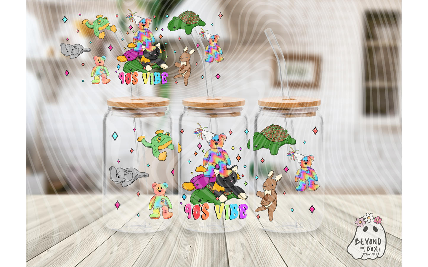 90's Vibes 16oz UVDTF Wrap