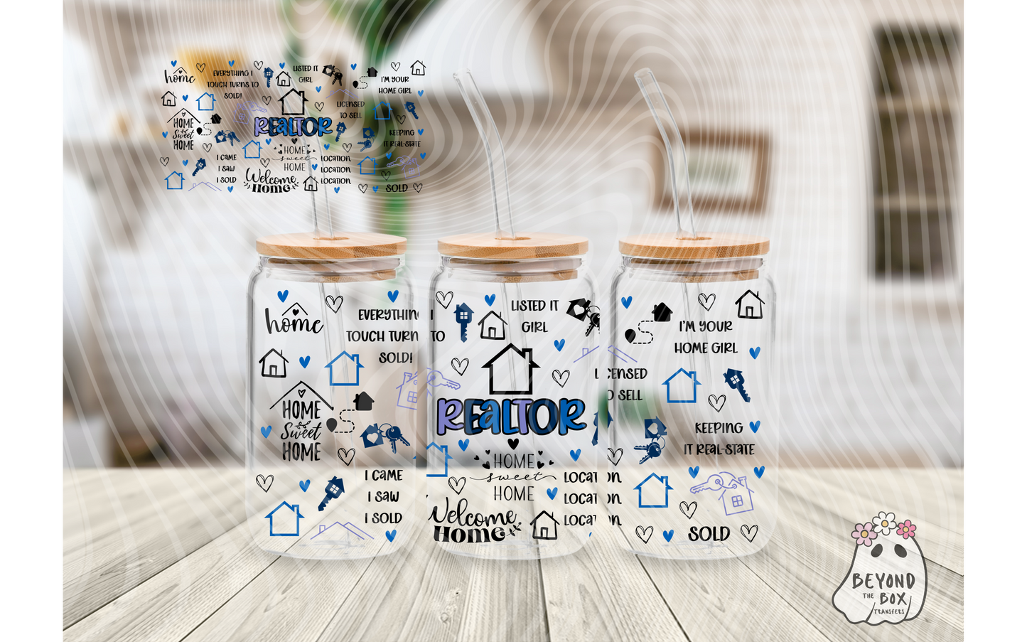 Realtor 16oz UVDTF Wrap