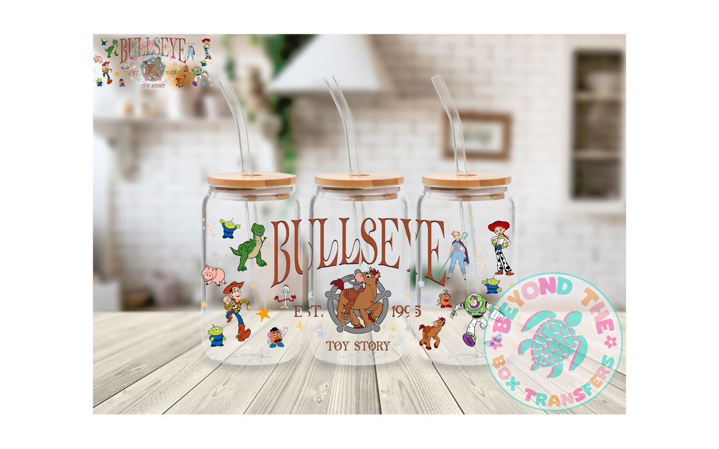 Toy Horse 16oz UVDTF Wrap