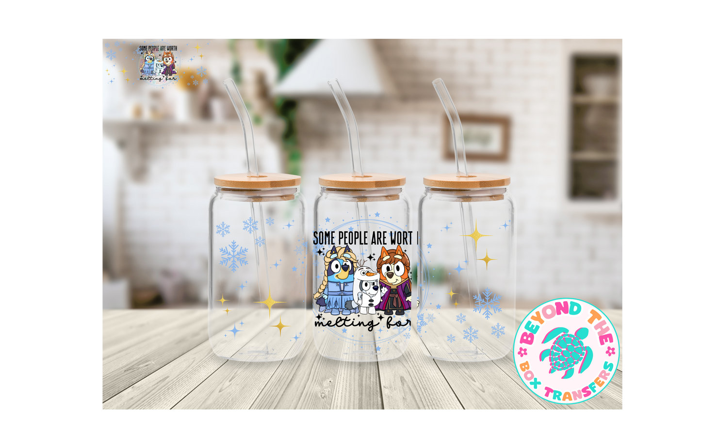 Worth melting for 16oz UVDTF Wrap