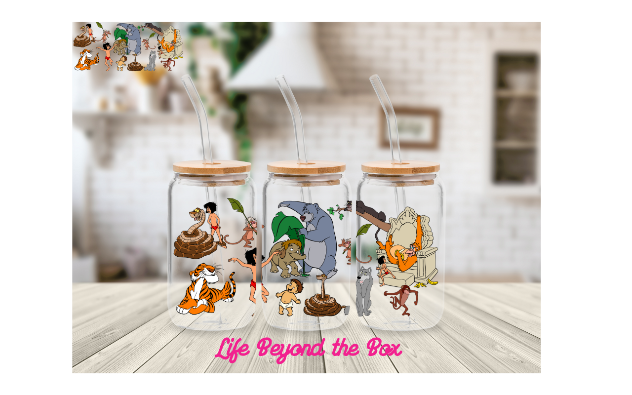 Jungle 16oz UVDTF wrap