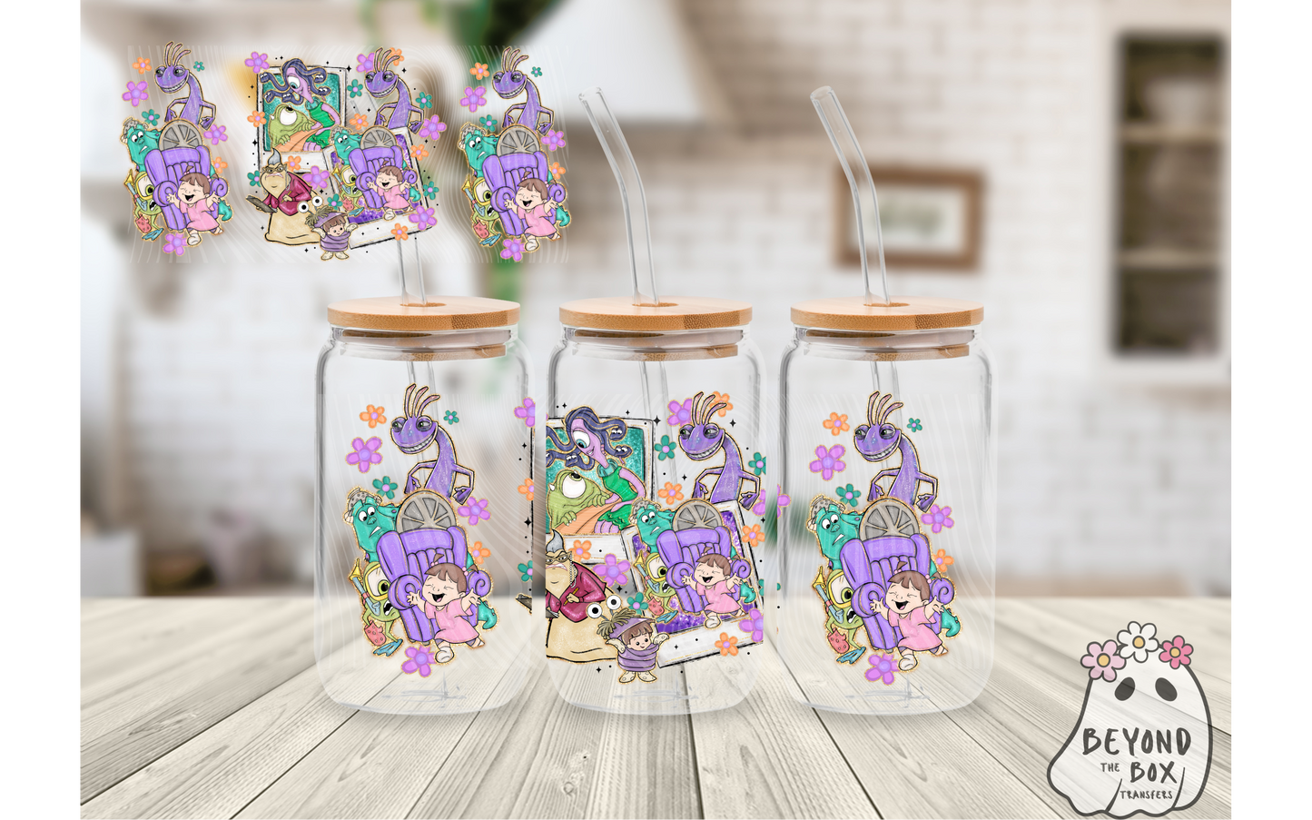 Monsters Incorporated 16oz UVDTF wrap