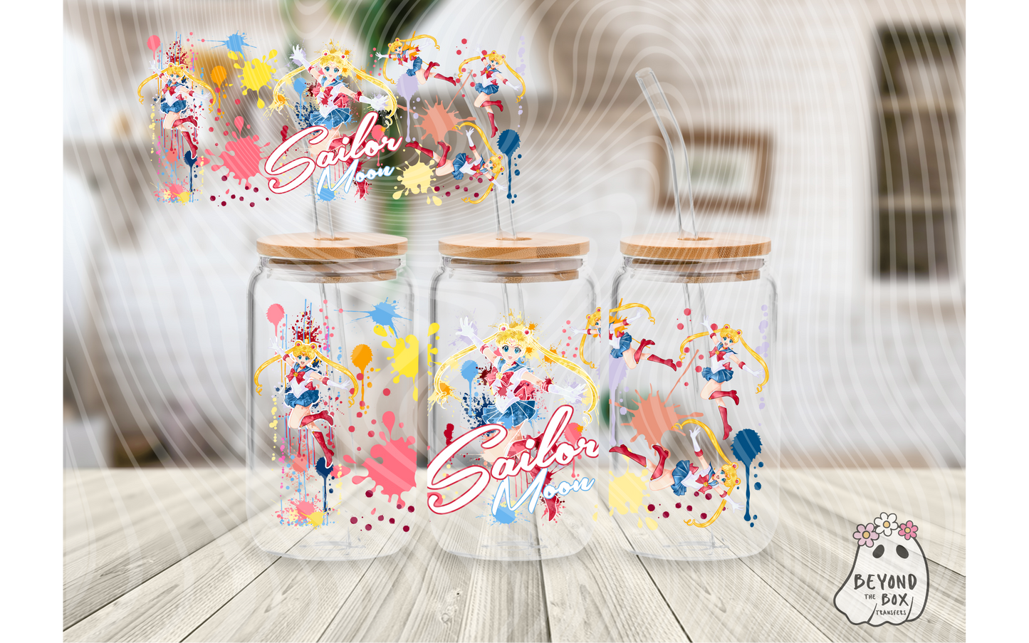 Paint Splatter 16oz UVDTF wrap