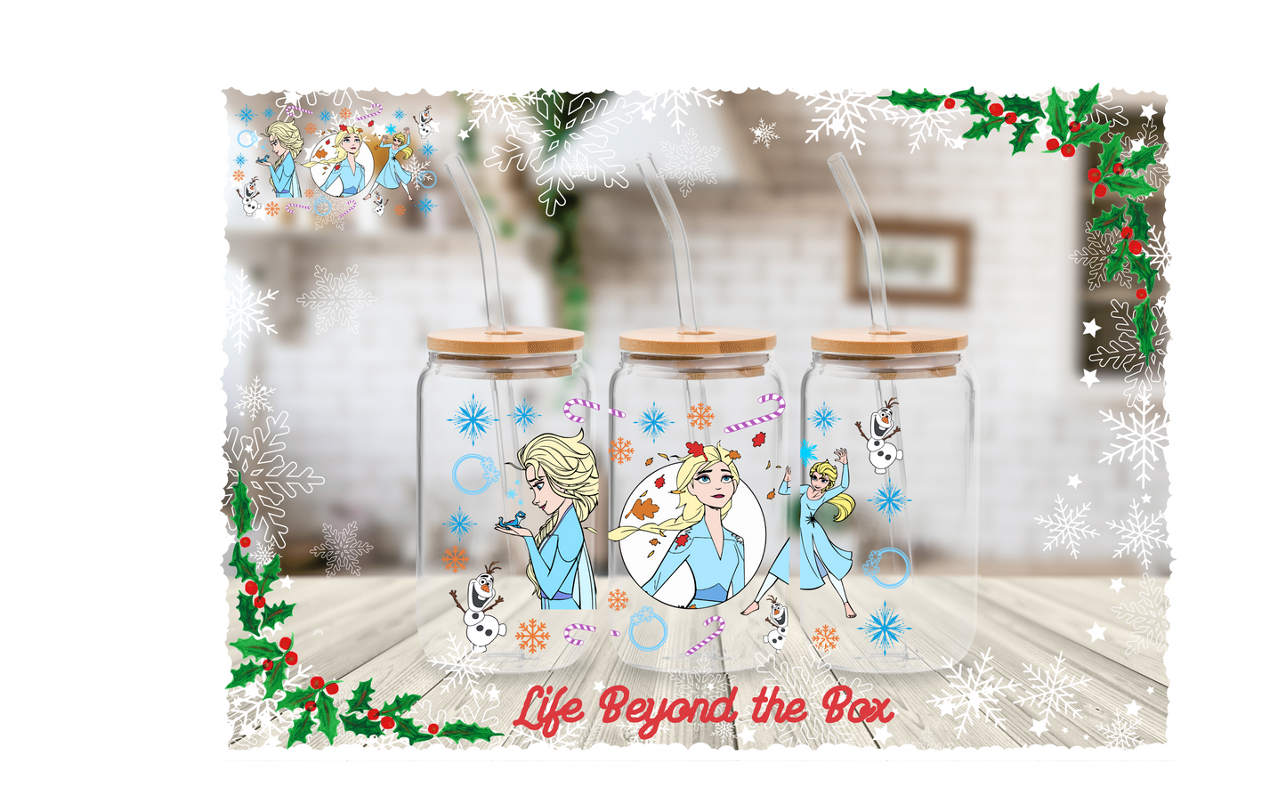 Ice Princess 16oz UVDTF wrap