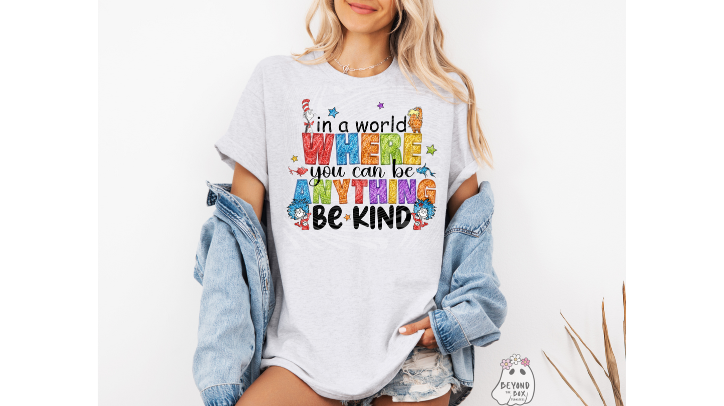 Be Kind Dr. S Ready to Press DTF Transfer