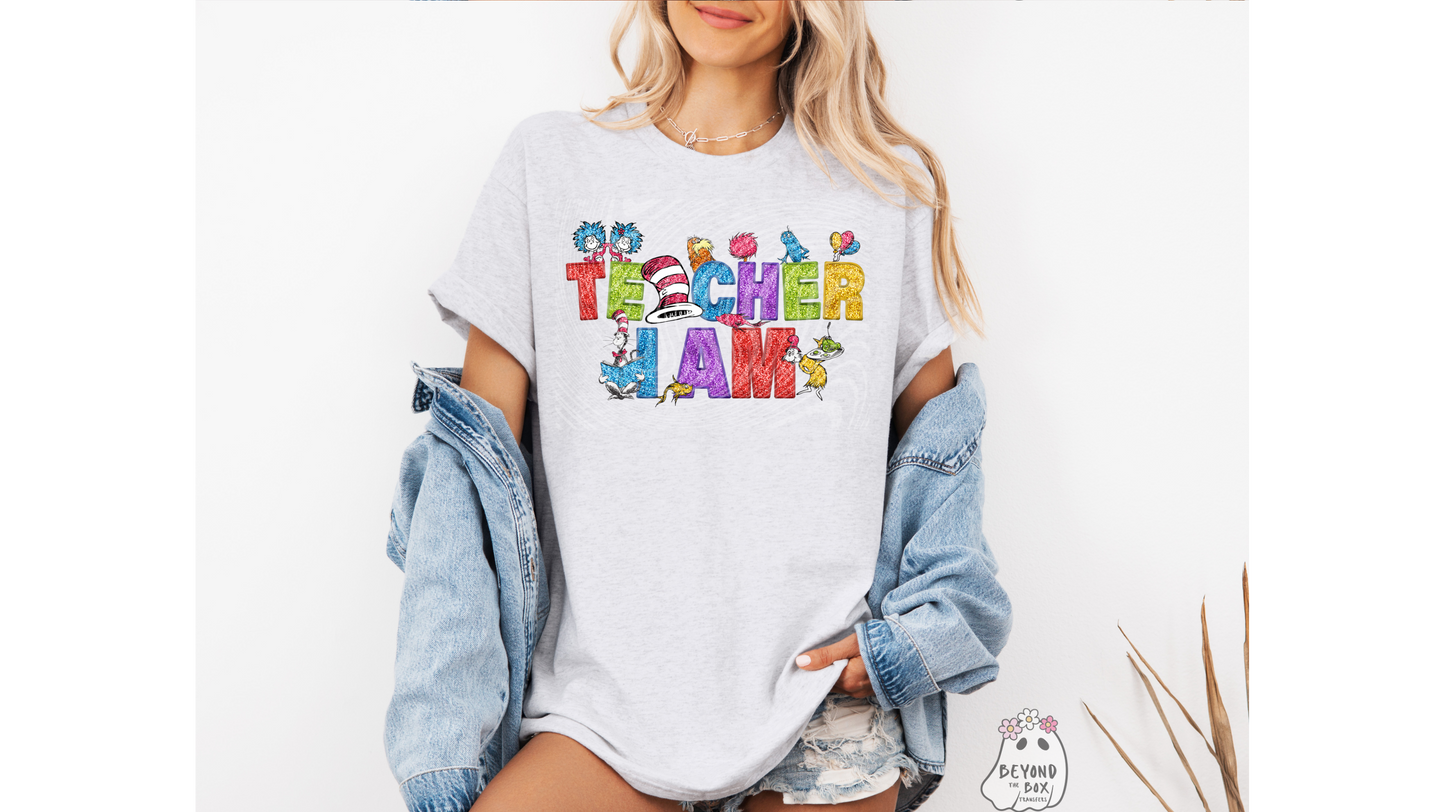 Teacher I am Dr. S Ready to Press DTF Transfer