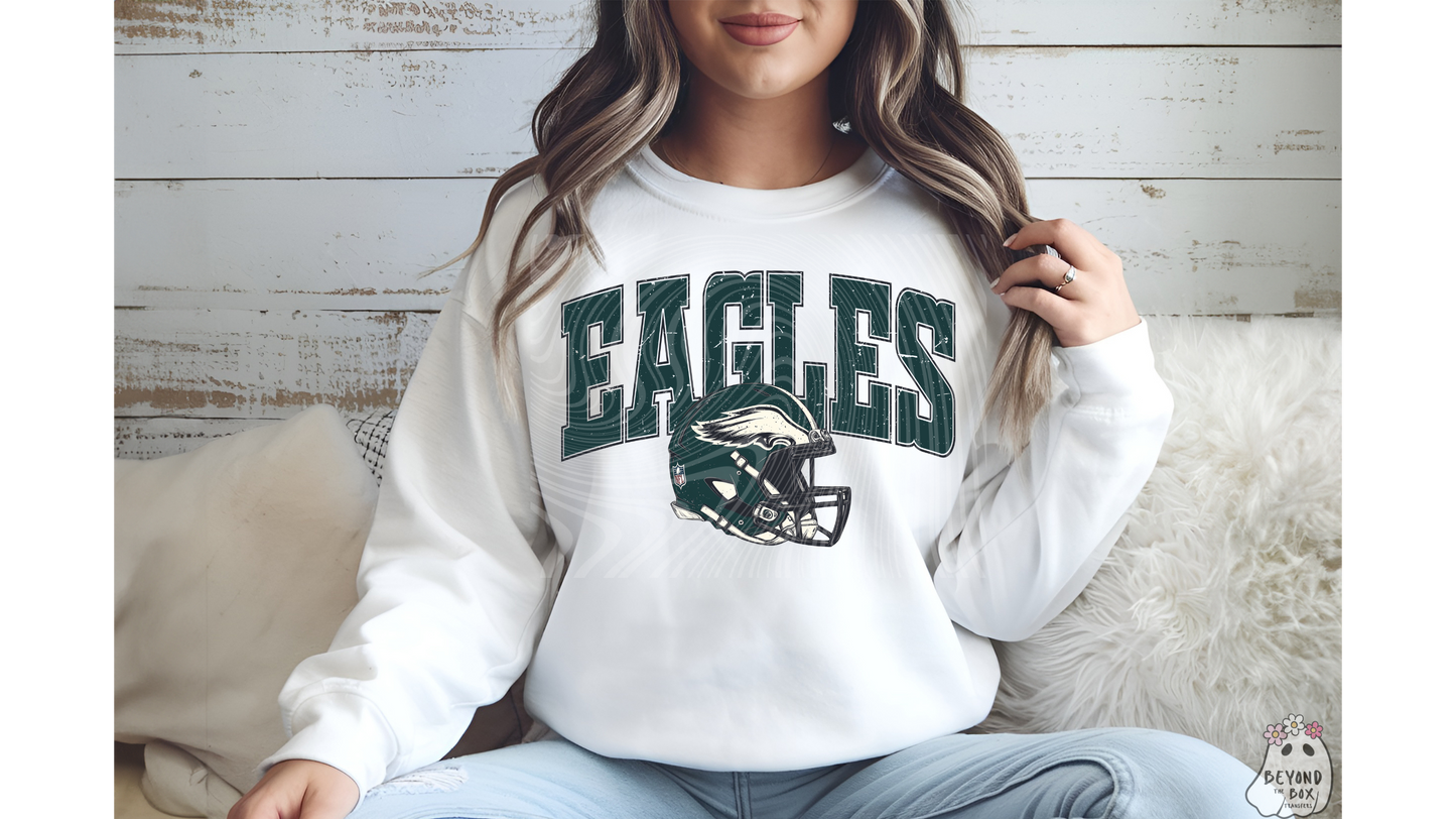 Eagles Ready to Press DTF Transfer