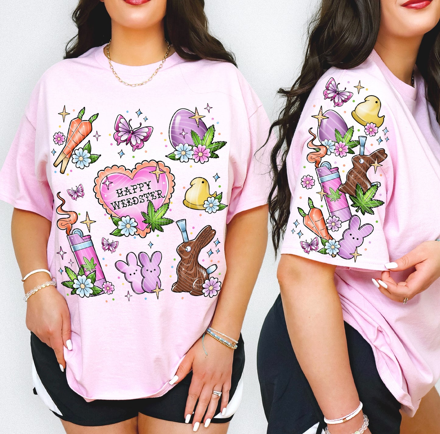 Happy Weedster 420 Ready to Press DTF Transfer