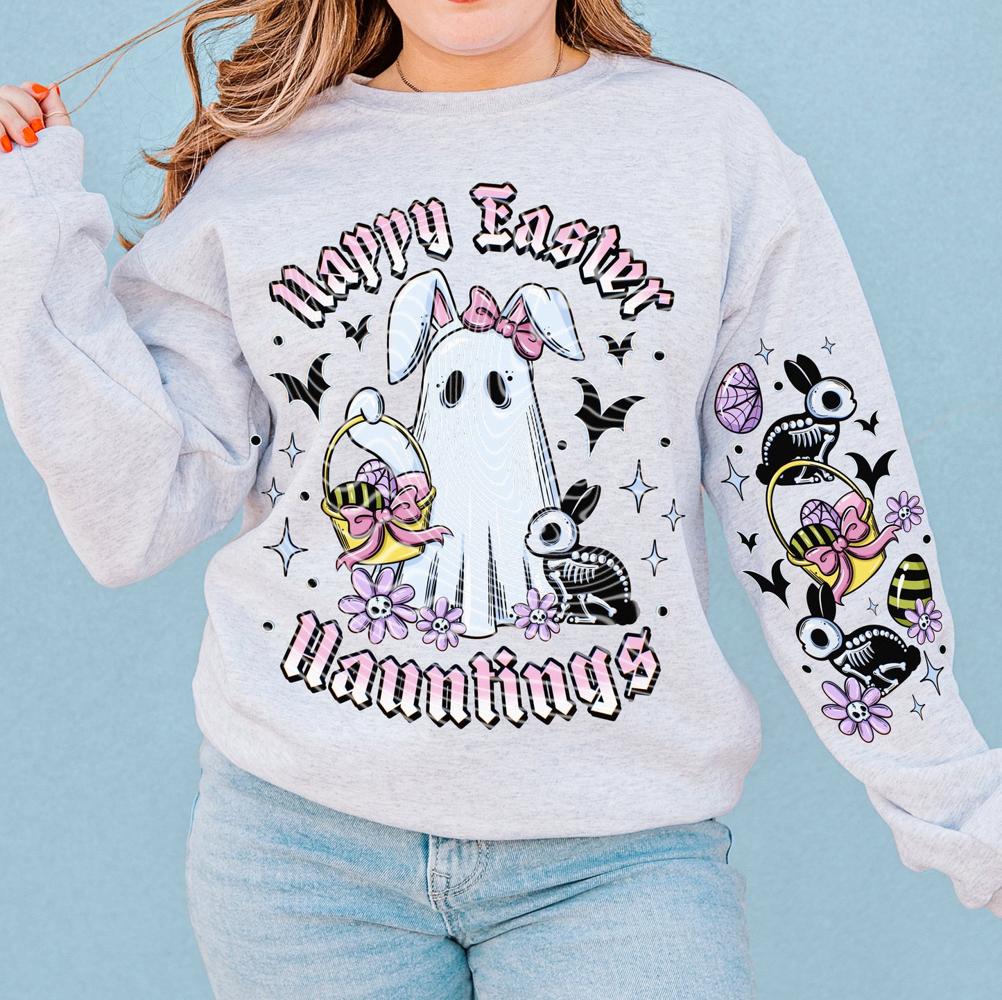 Happy Easter Hauntings Ready to Press DTF Transfer