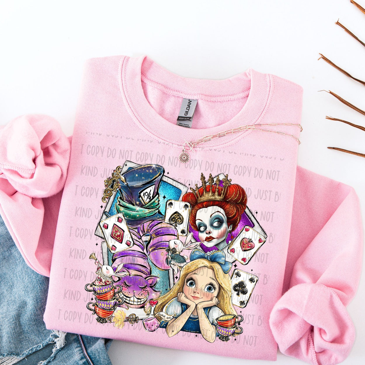 Polaroid Wonderland Ready to Press DTF Transfer