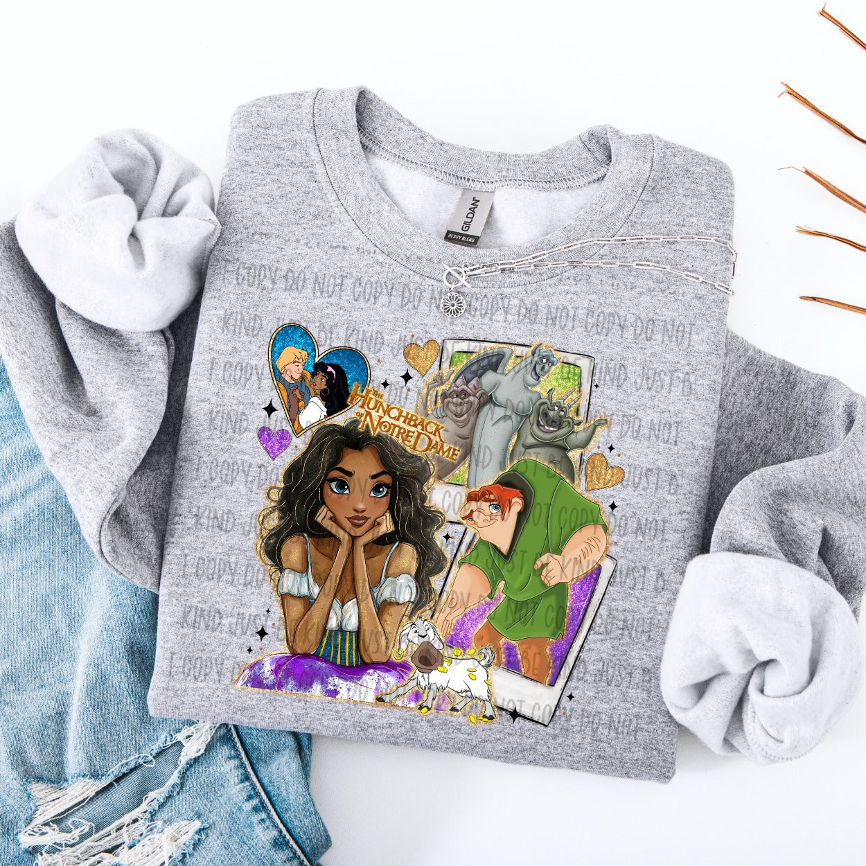 Polaroid Hunchback Ready to Press DTF Transfer