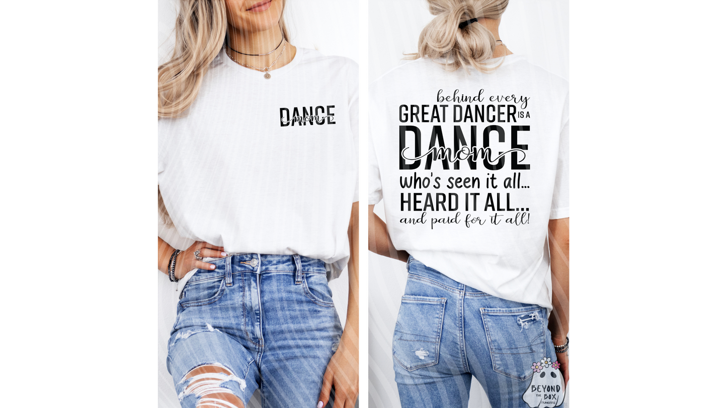 Dance Mom to Press DTF Transfer