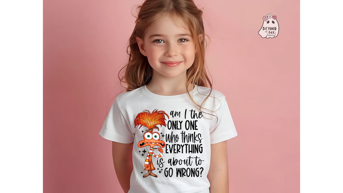 Anxiety Ready to Press DTF Transfer