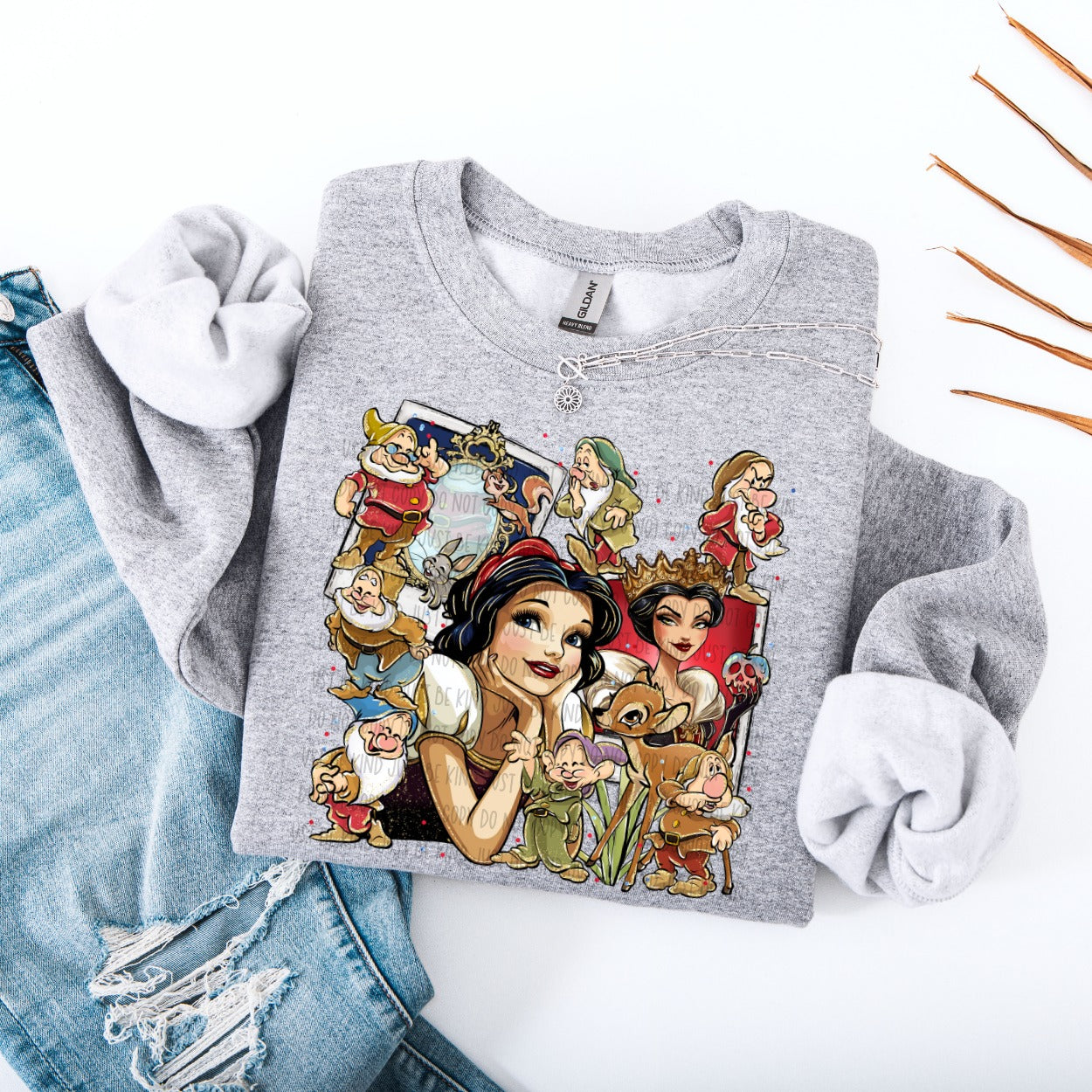 Polaroid Poisoned Apple Princess Ready to Press DTF Transfer