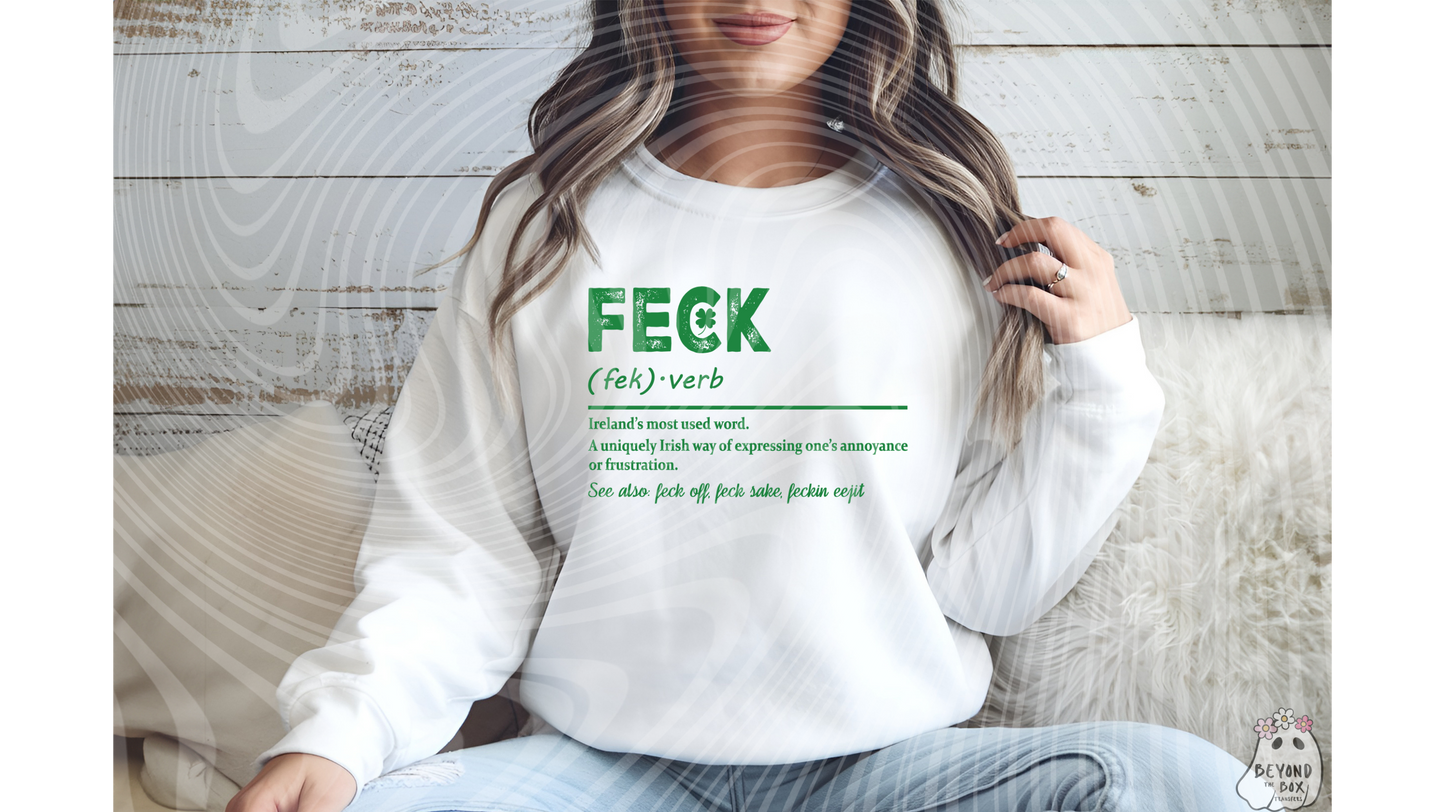 Feck Ready to Press DTF Transfer