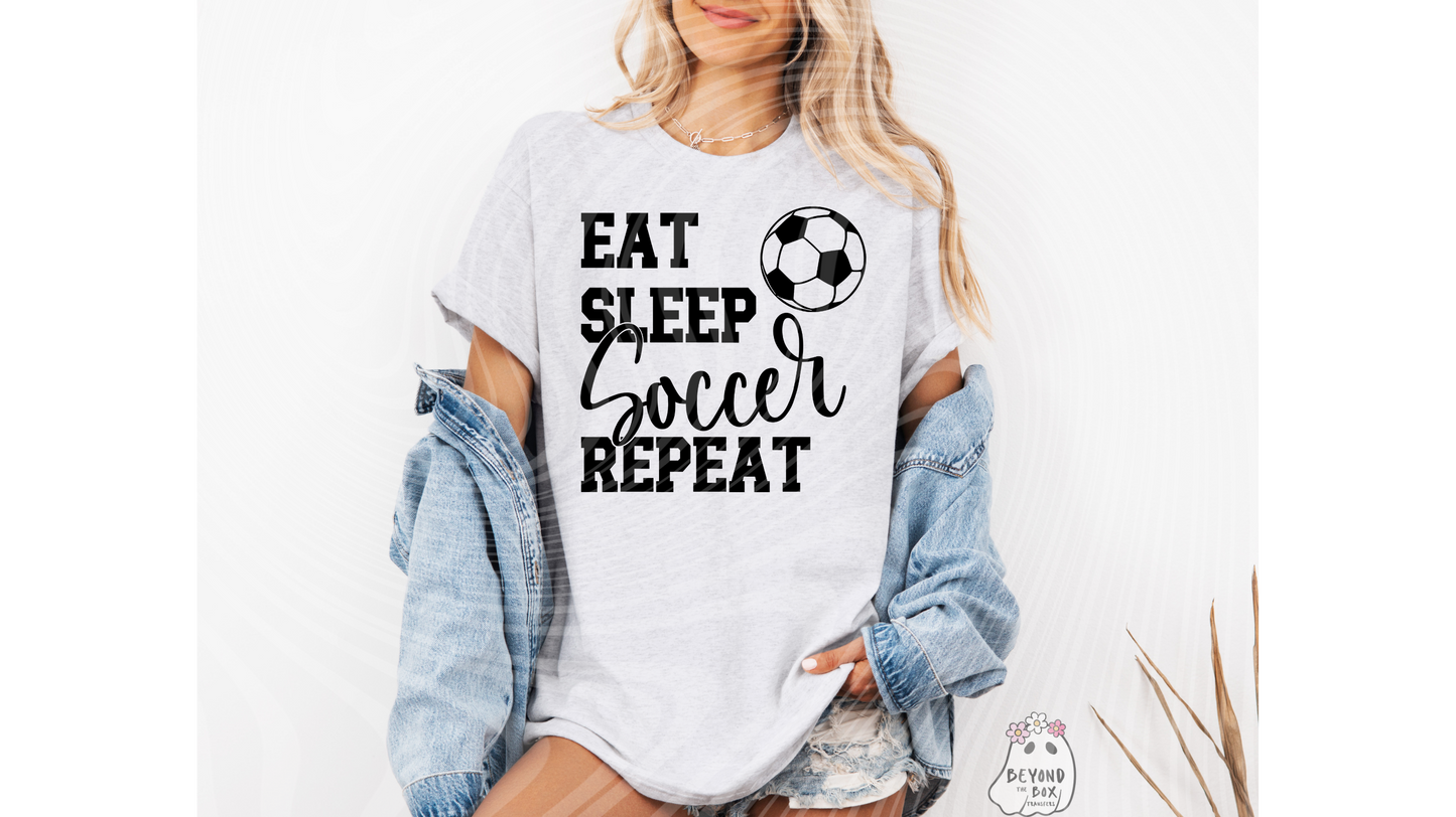 Soccer (Football) Ready to Press DTF Transfer