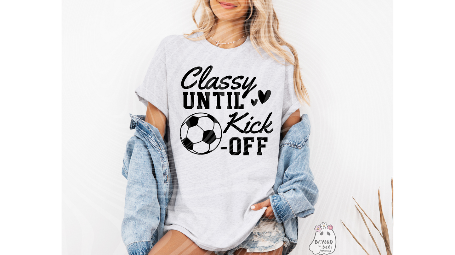 Soccer (Football) Ready to Press DTF Transfer