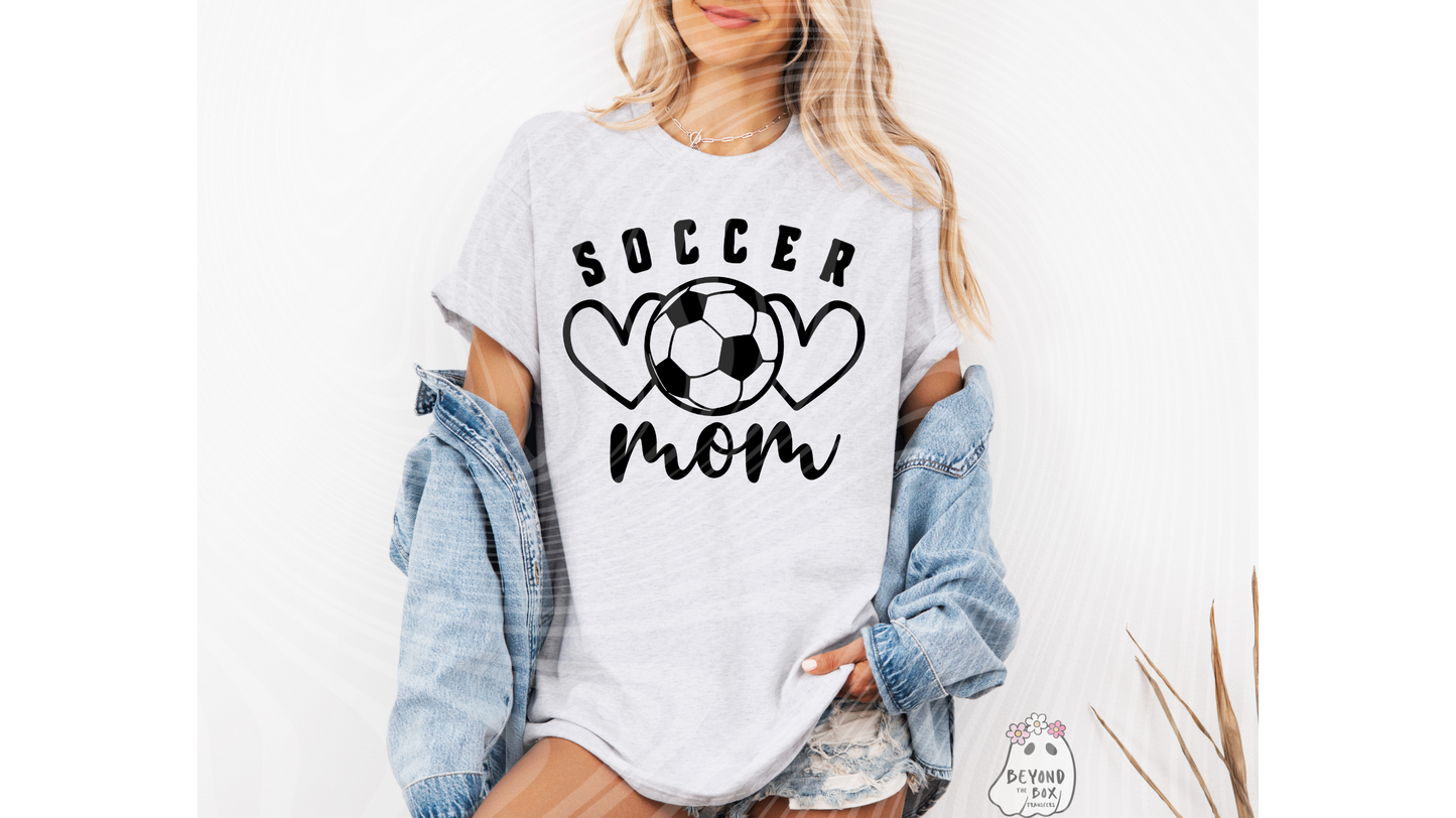 Soccer Mom (Football) Ready to Press DTF Transfer