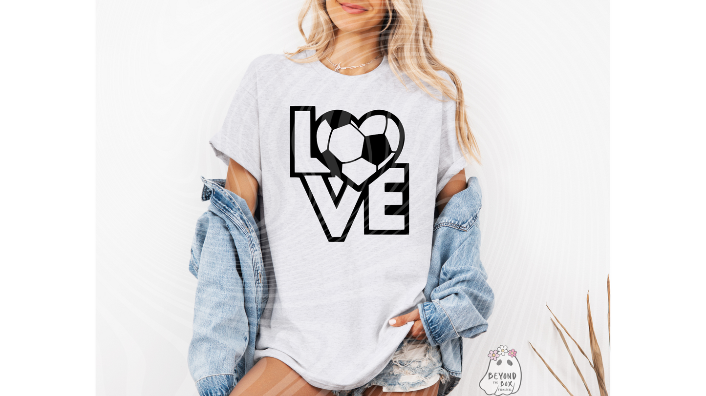 Soccer (Football) Ready to Press DTF Transfer