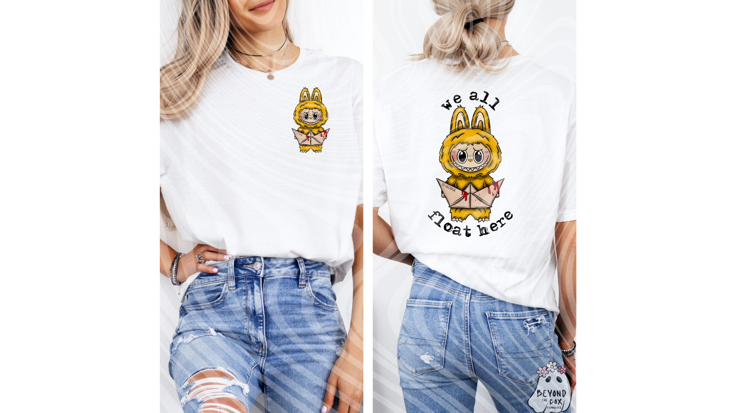 We all Float Labubu Ready to Press DTF Transfer