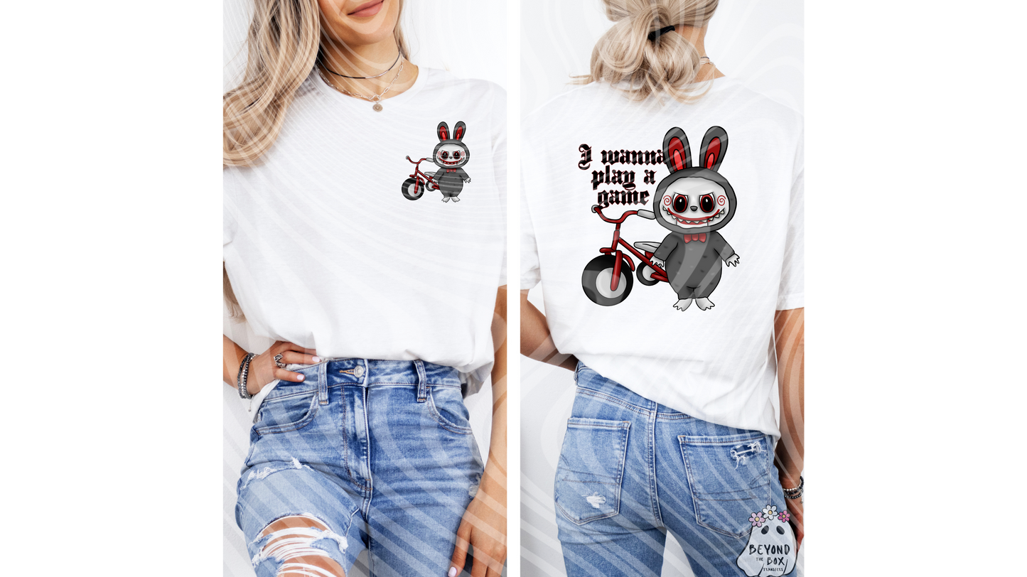 Play A Game Labubu Ready to Press DTF Transfer