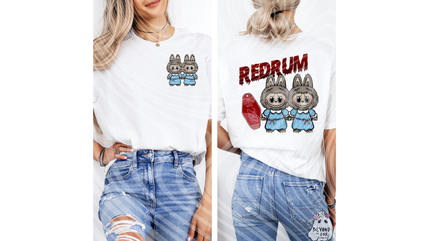 Twin Bubu Labubu Ready to Press DTF Transfer