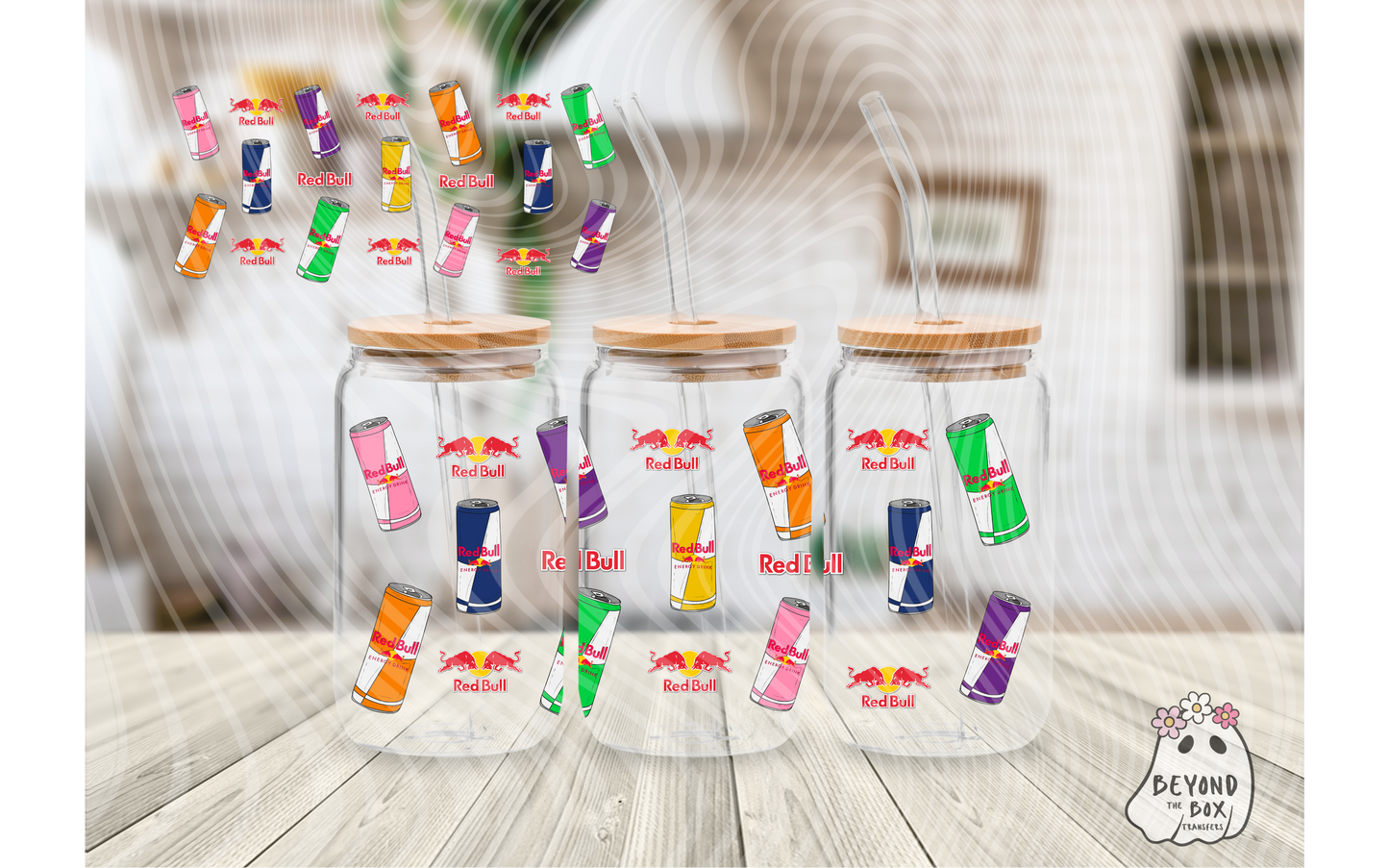 Wings Energy Drink 16oz UVDTF wrap