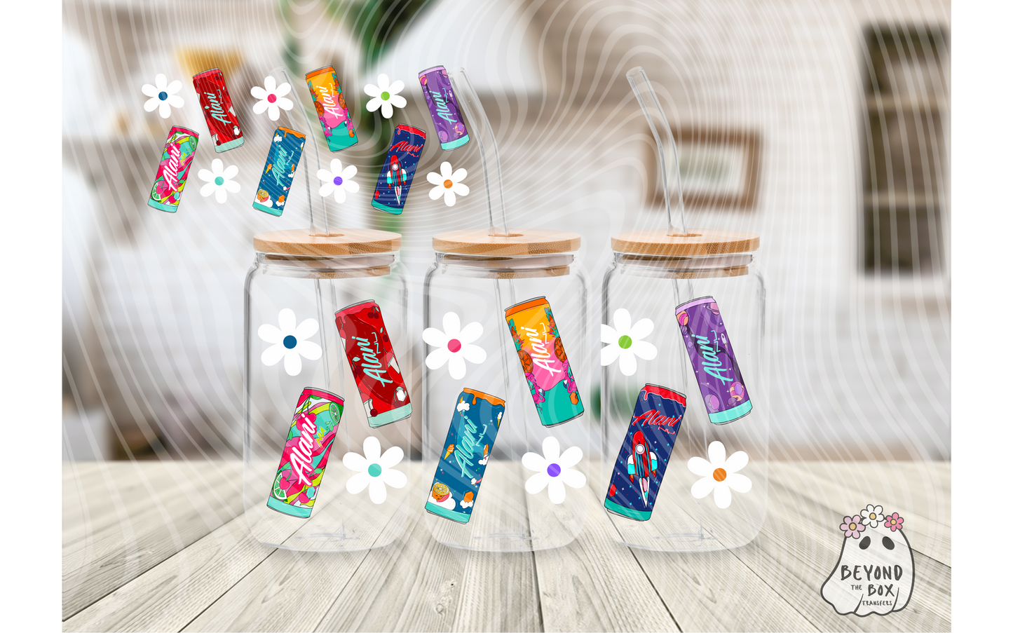 Energy Drink 16oz UVDTF wrap