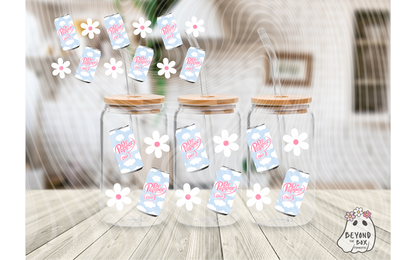 Diet DR. P 16oz UVDTF wrap