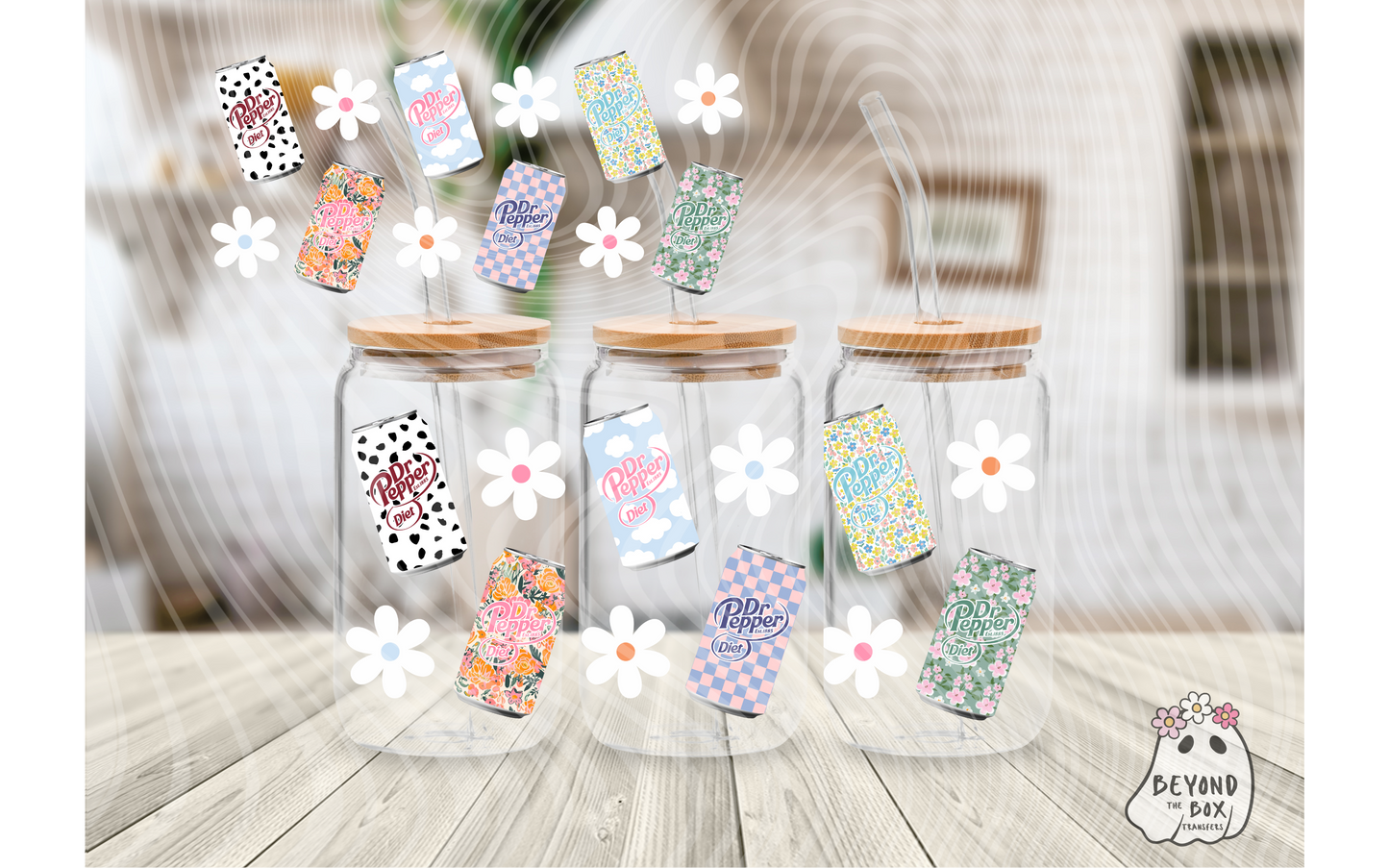 Diet DR. P 16oz UVDTF wrap