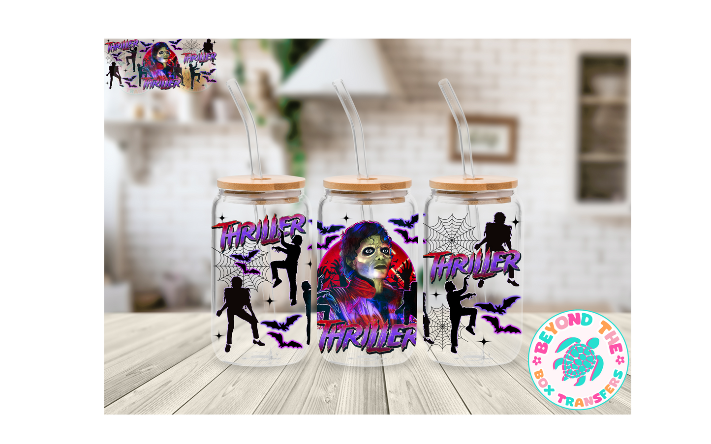 Thriller 16oz UVDTF Wrap