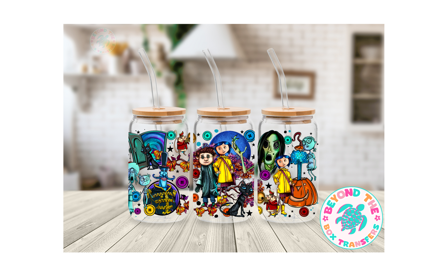 Doll 16oz UVDTF Wrap