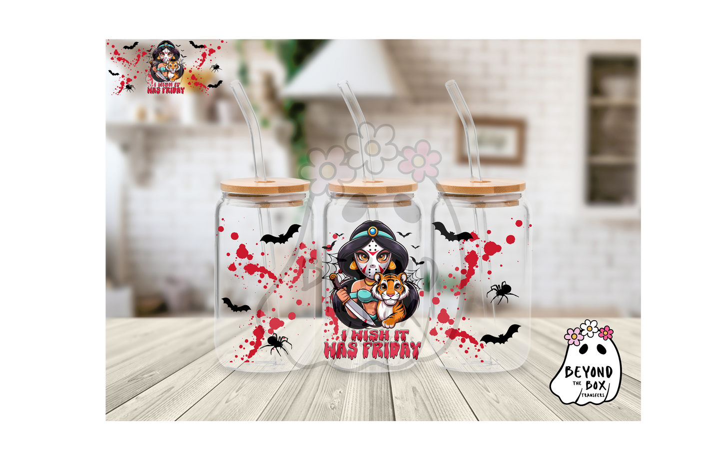 Friday 16oz UVDTF wrap