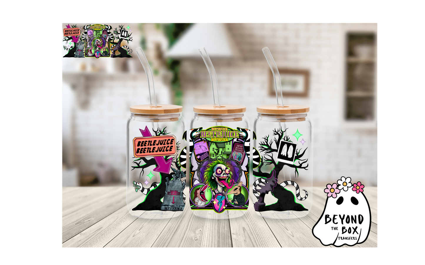 Beetle Guy 16oz UVDTF wrap