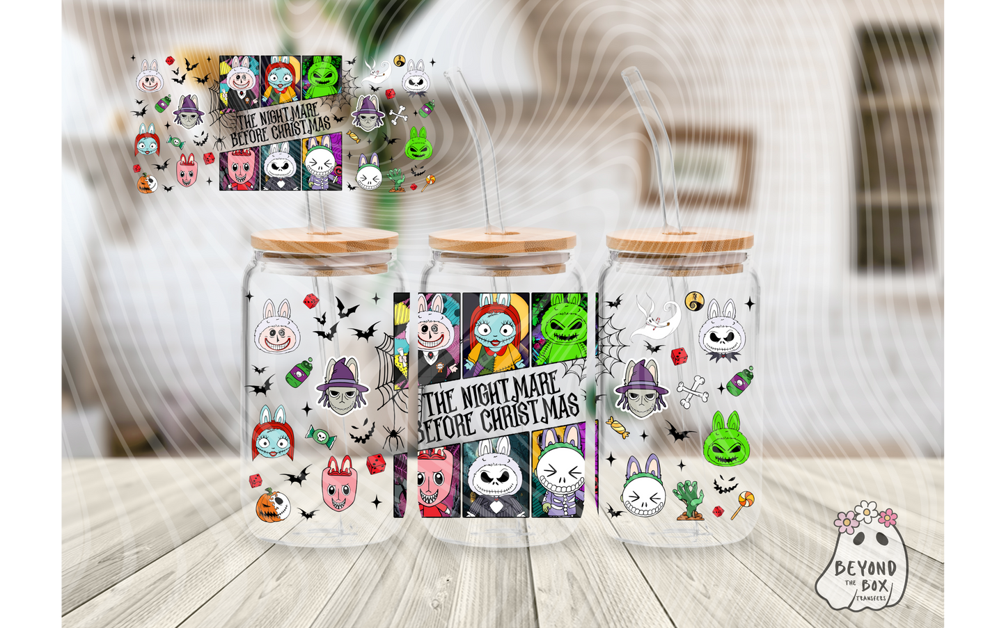Cute Doll Horror 16oz UVDTF wrap