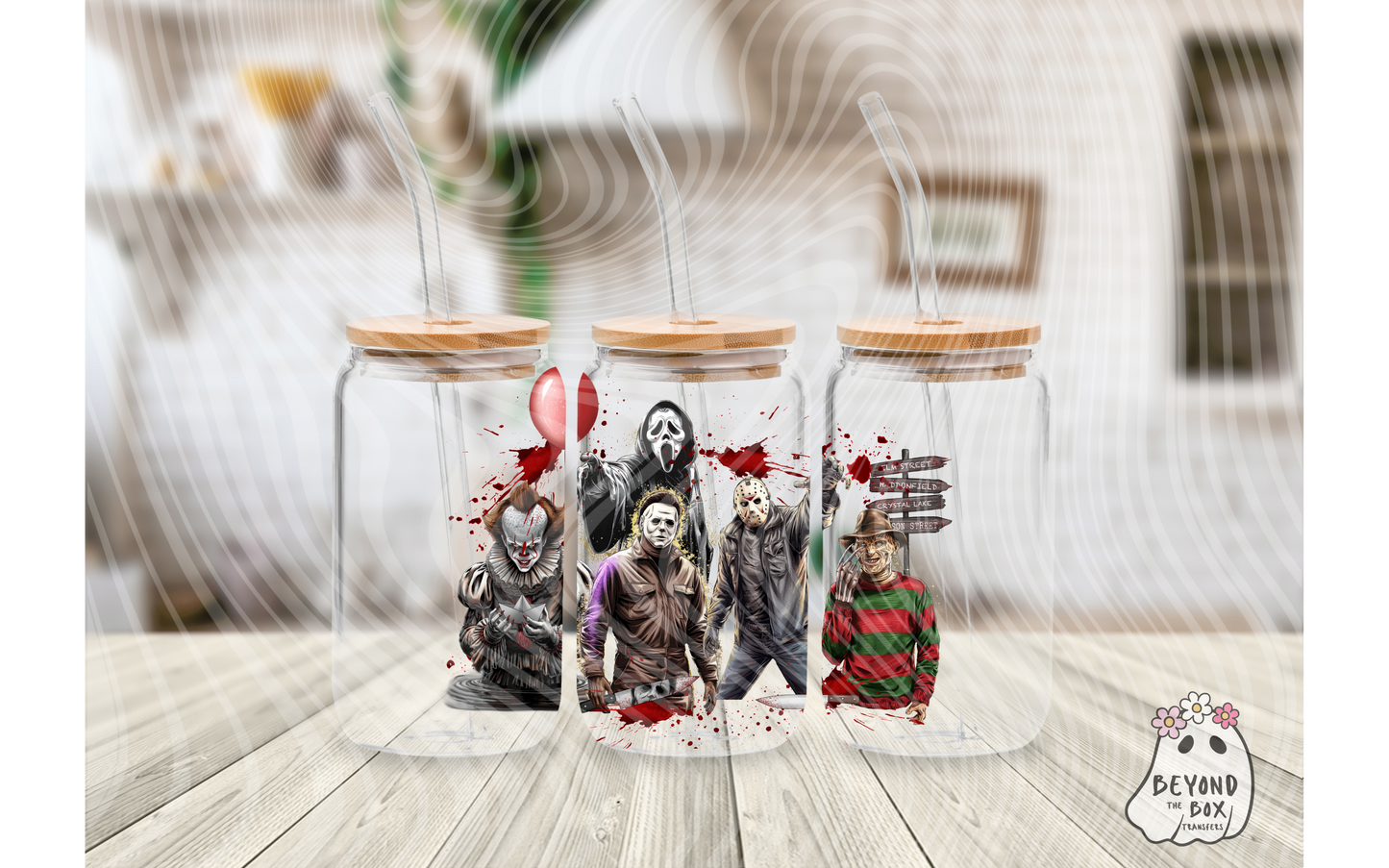 Horror 16oz UVDTF wrap