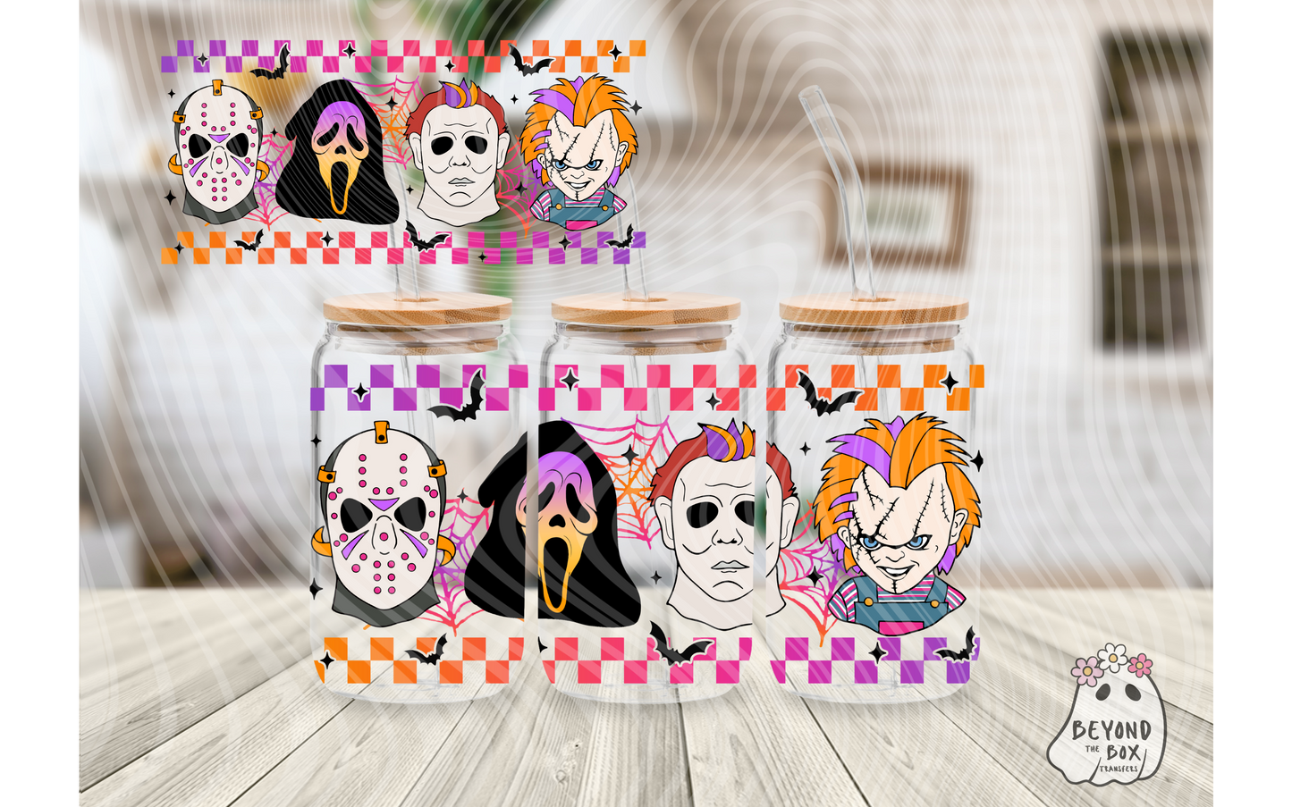 Horror 16oz UVDTF wrap