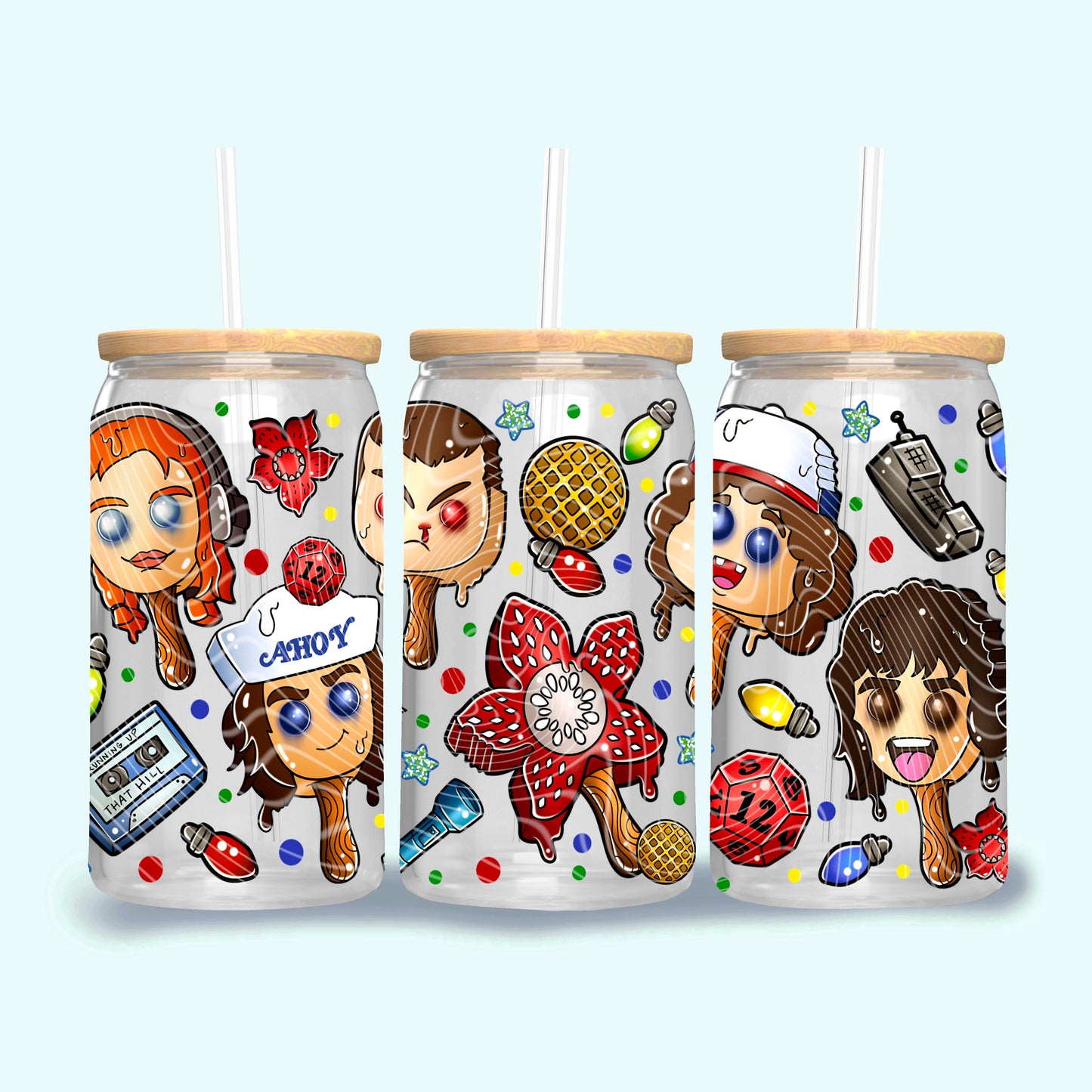 Friends Don't Lie Ice Cream 16oz UVDTF wrap